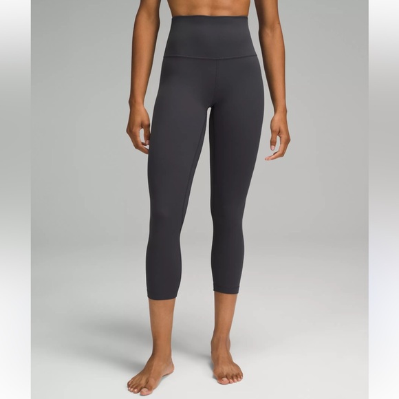 lululemon athletica Pants - Lululemon High-Waisted Black Cropped Leggings